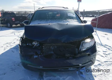 2014 Honda Odyssey Ex z USA, uszkodzony, nr VIN 5FNRL5H44EB085601